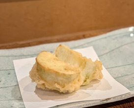 Dinner at Tempura Asanuma in Nihonbashi