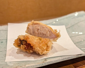 Dinner at Tempura Asanuma in Nihonbashi