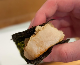 Dinner at Tempura Asanuma in Nihonbashi