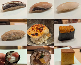 Dinner at 鮨おおが