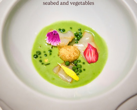Dinner at Lasarte Restaurant
