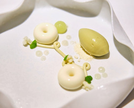 Dinner at Lasarte Restaurant