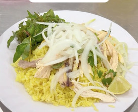 Dinner at Cơm Gà Hiền