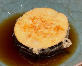 Dinner at 天ぷら食って、蕎麦で〆る店。「日本橋 蕎ノ字・sonoji」