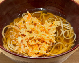 Dinner at 天ぷら食って、蕎麦で〆る店。「日本橋 蕎ノ字・sonoji」