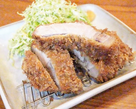 Dinner at とんかつ あづま