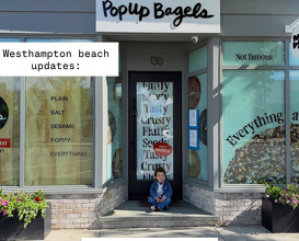 Dinner at Westhampton Beach, New York