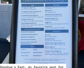 Dinner at Westhampton Beach, New York