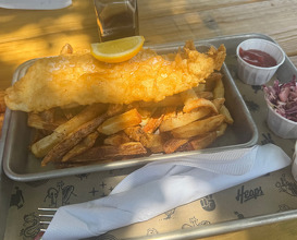 Dinner at Heaps Pies