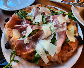 Dinner at Twisp, Washington