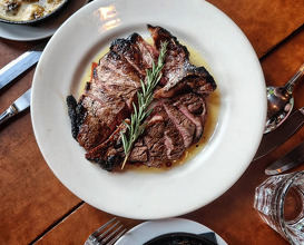 Dinner at Twisp, Washington
