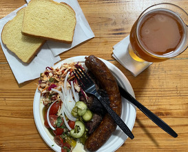 Dinner at Austin Beerworks