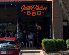 Dinner at InterStellar BBQ