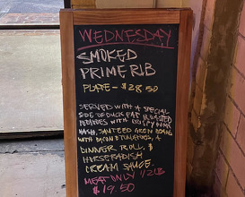Dinner at Stiles Switch BBQ & Brew