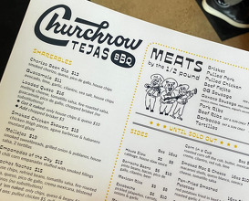 Dinner at Churchrow Tejas BBQ
