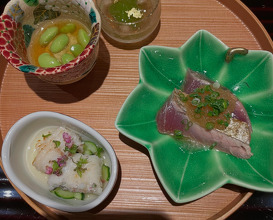 Dinner at 水光庵