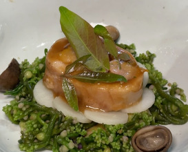 Dinner at Le Du