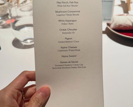Dinner at Maison Dunand