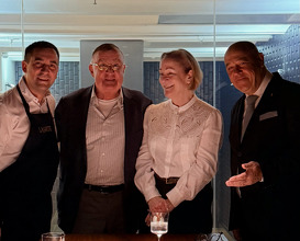 Dinner at Lasarte Restaurant