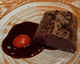 Dinner at Lasarte Restaurant