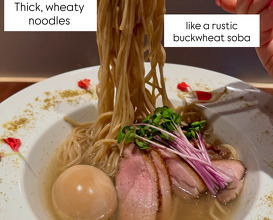 Dinner at Gion Duck Noodles Asakusa