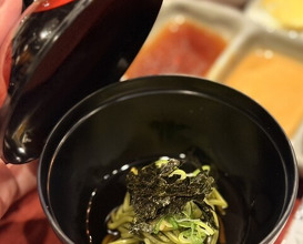 Dinner at Kushi Katsu A-bon (串かつ あーぼん)