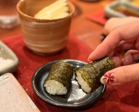 Dinner at Kushi Katsu A-bon (串かつ あーぼん)