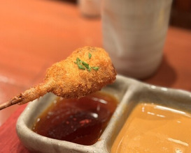 Dinner at Kushi Katsu A-bon (串かつ あーぼん)