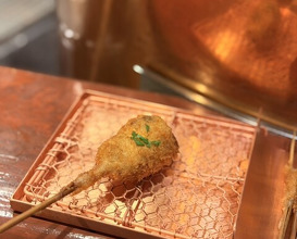 Dinner at Kushi Katsu A-bon (串かつ あーぼん)