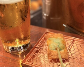 Dinner at Kushi Katsu A-bon (串かつ あーぼん)