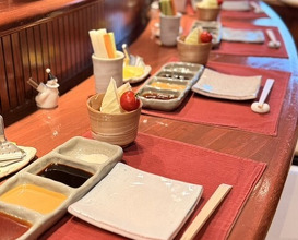 Dinner at Kushi Katsu A-bon (串かつ あーぼん)