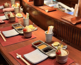 Dinner at Kushi Katsu A-bon (串かつ あーぼん)