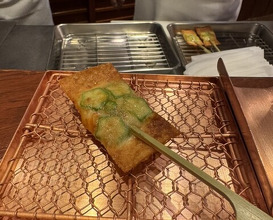 Dinner at Kushi Katsu A-bon (串かつ あーぼん)