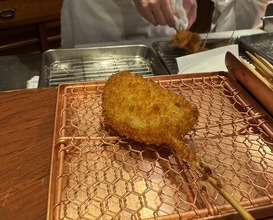 Dinner at Kushi Katsu A-bon (串かつ あーぼん)
