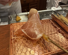 Dinner at Kushi Katsu A-bon (串かつ あーぼん)