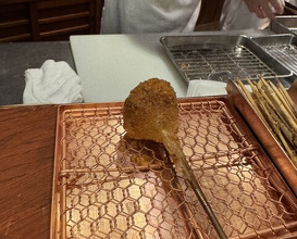 Dinner at Kushi Katsu A-bon (串かつ あーぼん)