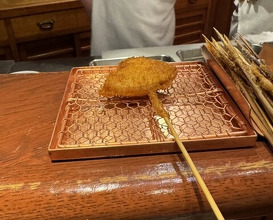Dinner at Kushi Katsu A-bon (串かつ あーぼん)