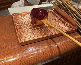 Dinner at Kushi Katsu A-bon (串かつ あーぼん)