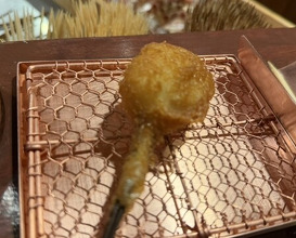 Dinner at Kushi Katsu A-bon (串かつ あーぼん)