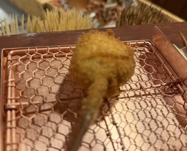 Dinner at Kushi Katsu A-bon (串かつ あーぼん)