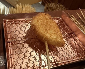 Dinner at Kushi Katsu A-bon (串かつ あーぼん)
