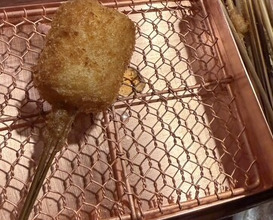 Dinner at Kushi Katsu A-bon (串かつ あーぼん)