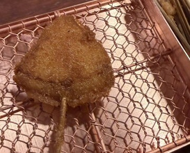 Dinner at Kushi Katsu A-bon (串かつ あーぼん)
