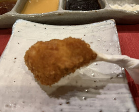 Dinner at Kushi Katsu A-bon (串かつ あーぼん)