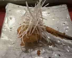 Dinner at Kushi Katsu A-bon (串かつ あーぼん)