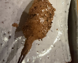 Dinner at Kushi Katsu A-bon (串かつ あーぼん)