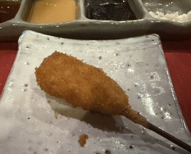 Dinner at Kushi Katsu A-bon (串かつ あーぼん)