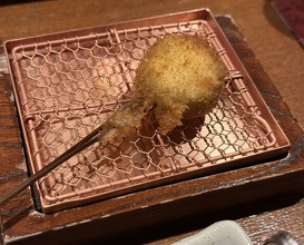 Dinner at Kushi Katsu A-bon (串かつ あーぼん)