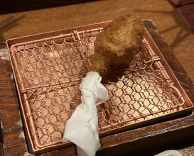 Dinner at Kushi Katsu A-bon (串かつ あーぼん)