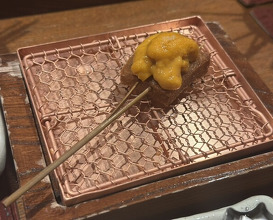 Dinner at Kushi Katsu A-bon (串かつ あーぼん)